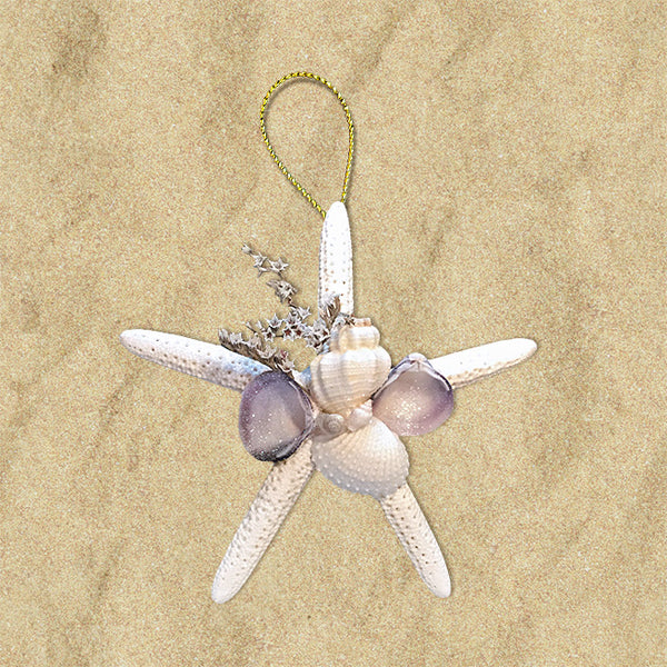 SFF-13 Shell Cluster Starfish Ornament